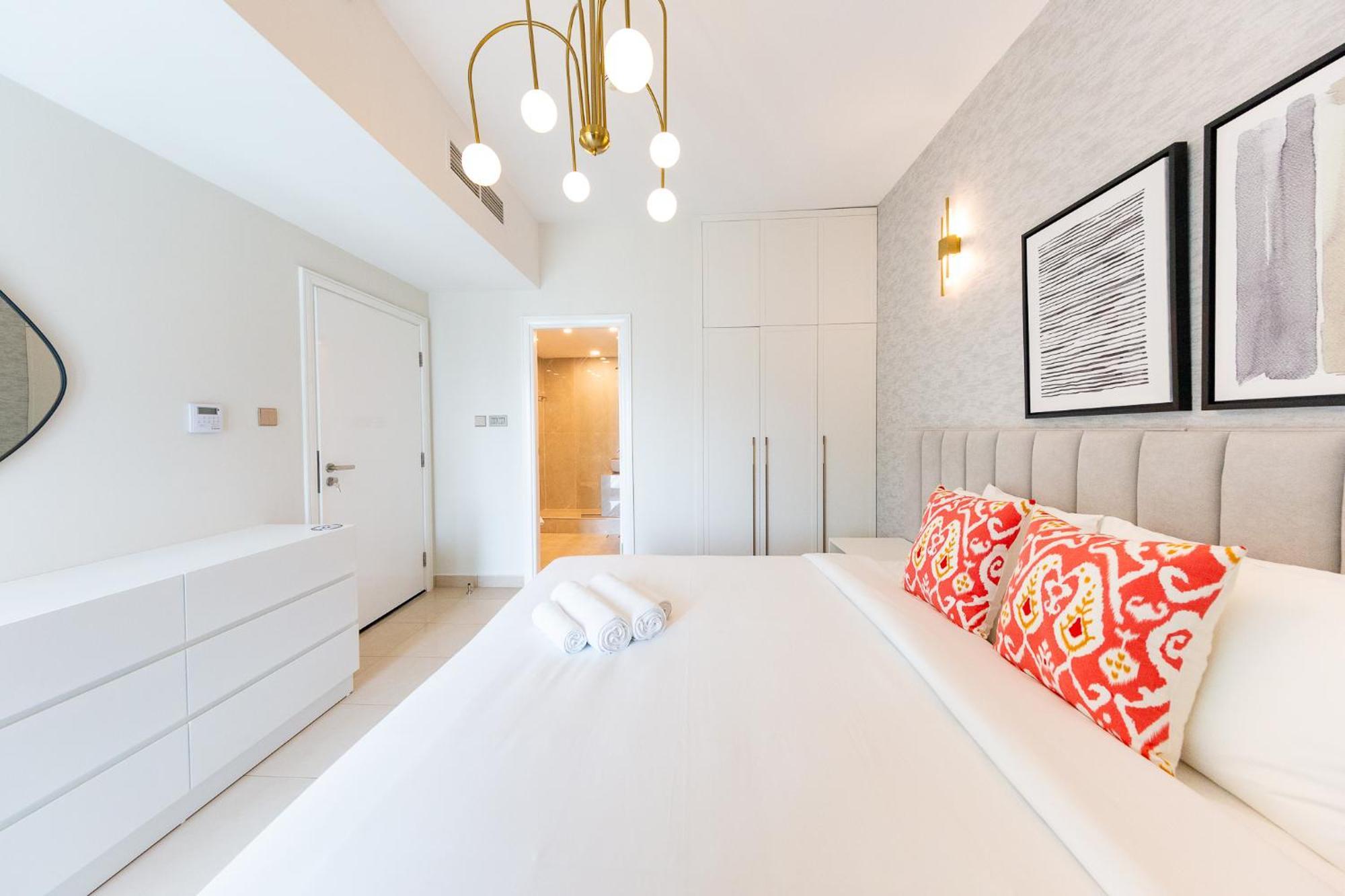 Charming Brand New 2Br Close To The Beach Dubai Exterior foto