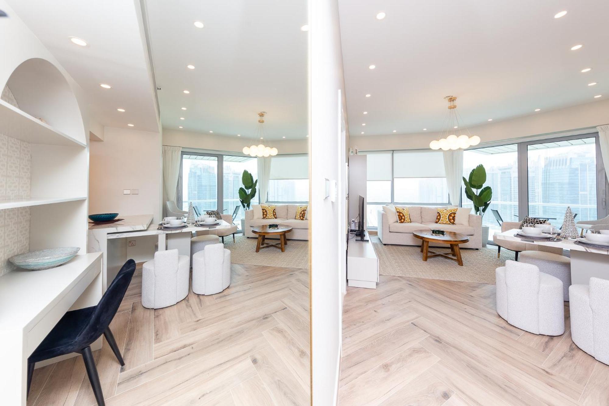 Charming Brand New 2Br Close To The Beach Dubai Exterior foto