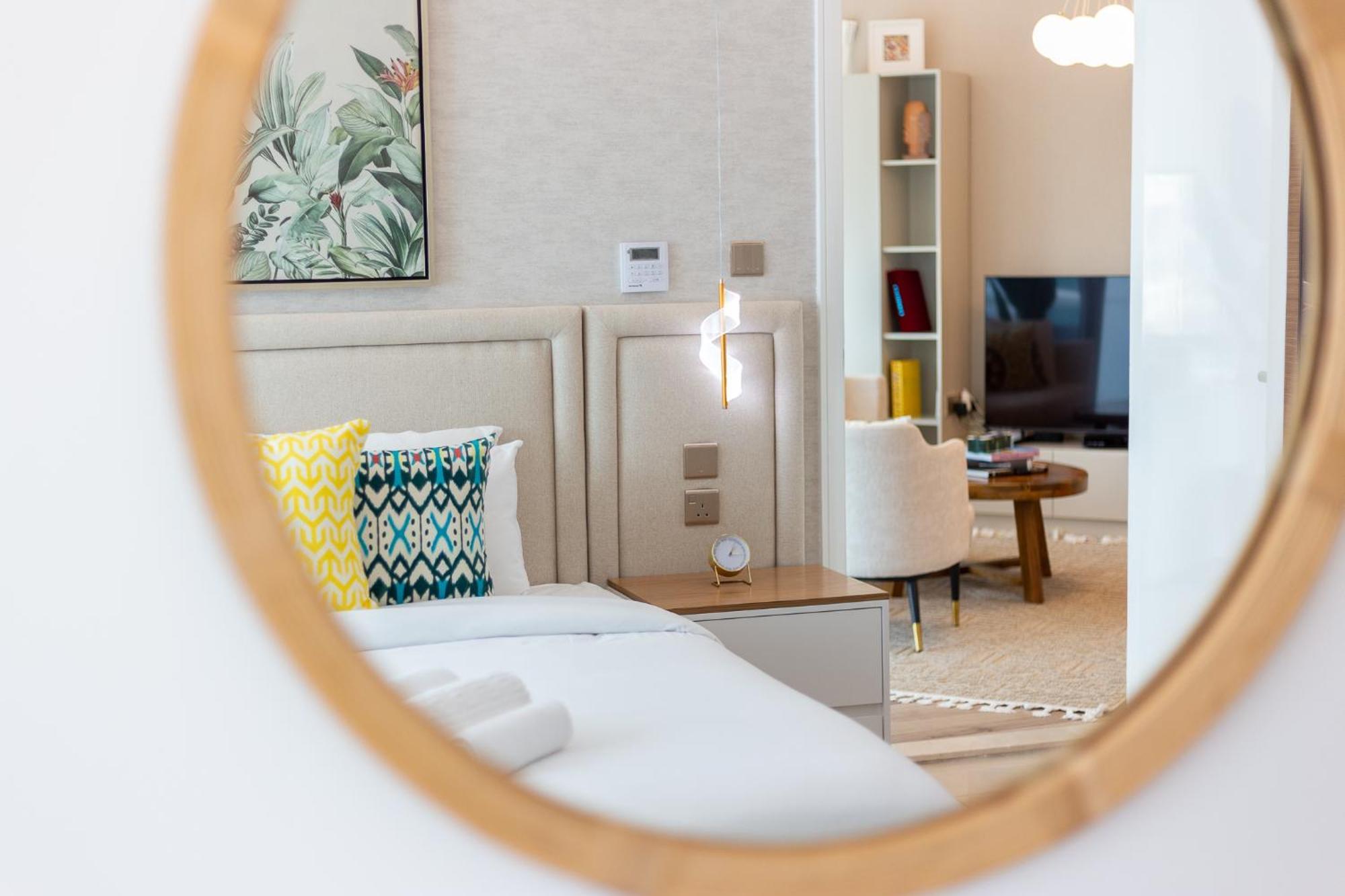 Charming Brand New 2Br Close To The Beach Dubai Exterior foto
